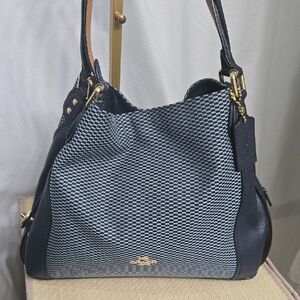 Coach Legacy Jacquard Edie EUC